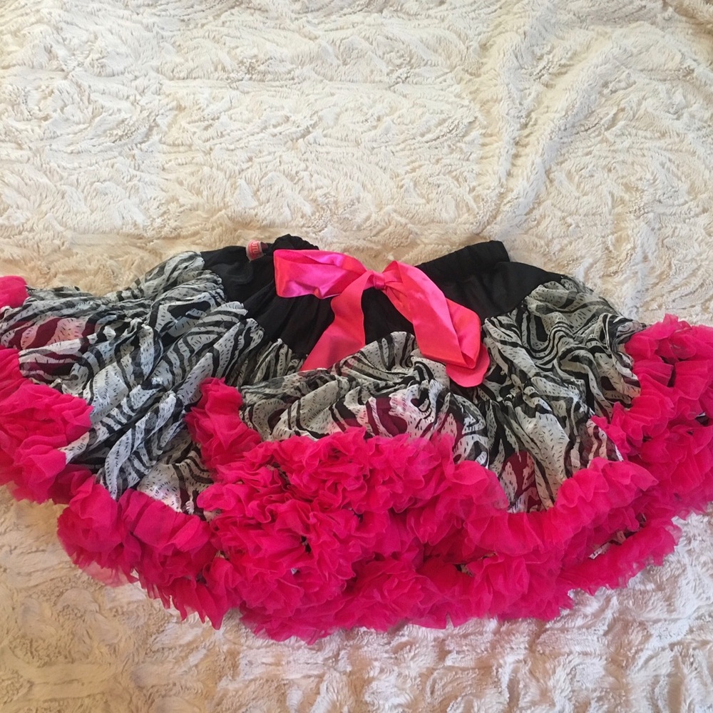 Zebra petticoat skirt🖤💖